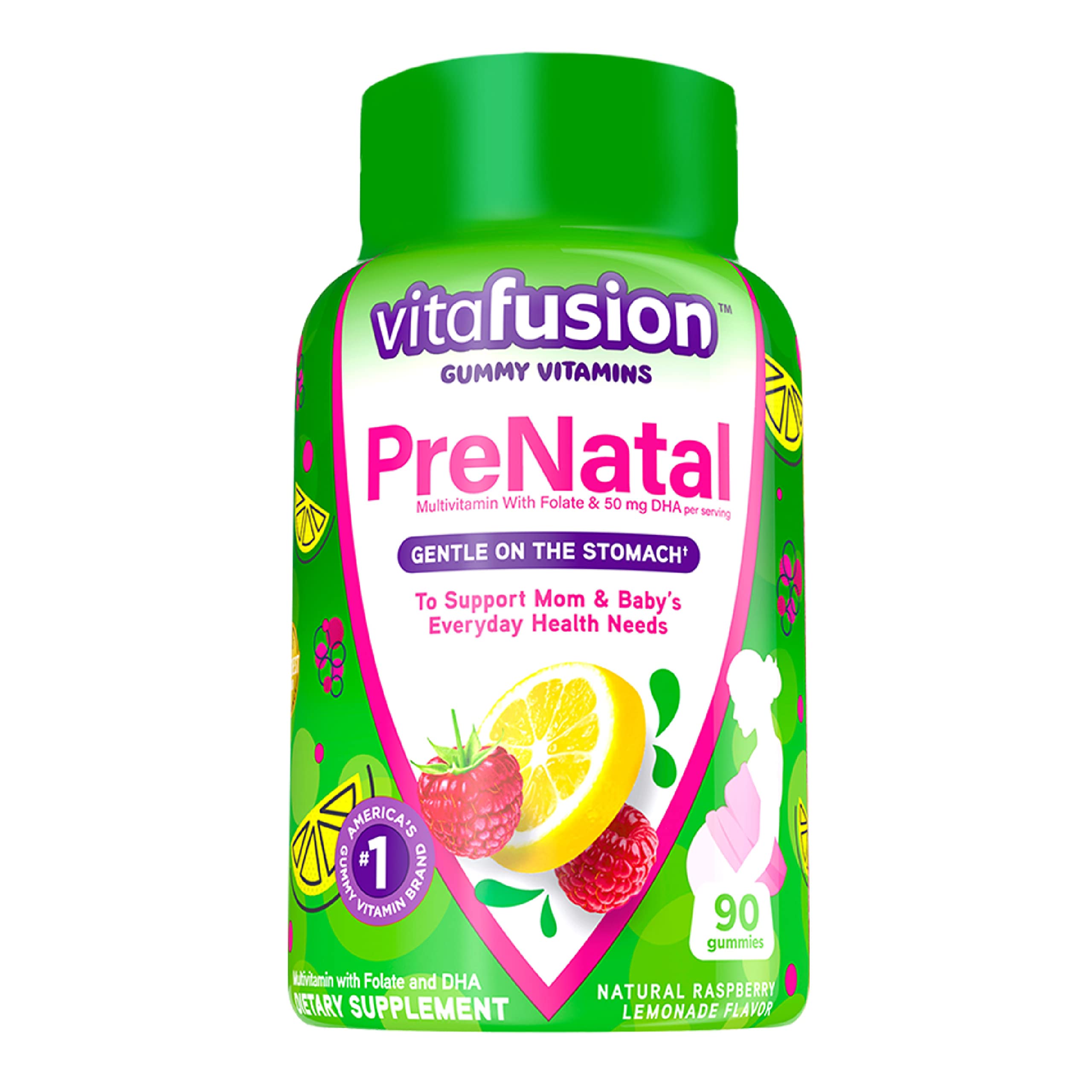 Vitafusion PreNatal Gummy Vitamins & Chewable Calcium Gummy Vitamins Vitafusion