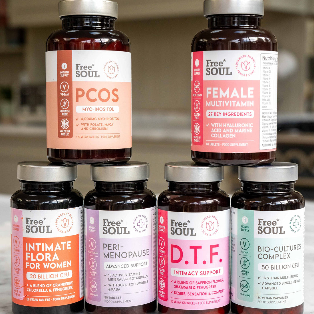 Women's Multivitamins and Minerals with Collagen & Hyaluronic Acid - 27 Essential 