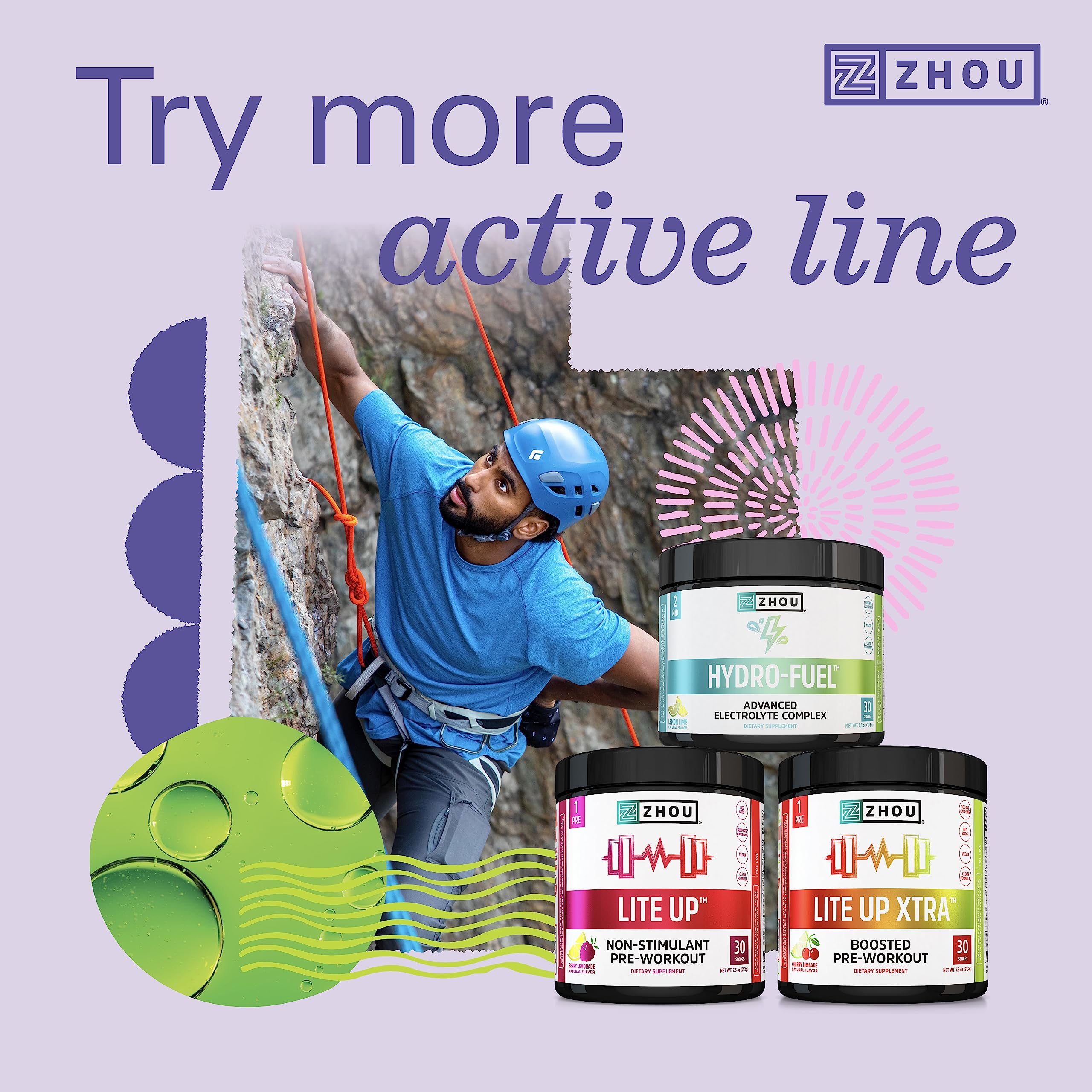 Zhou Nutrition Plant Based Vegan Protein Powder, Best Absorption Digest Score, Complete Zhou Nutrition