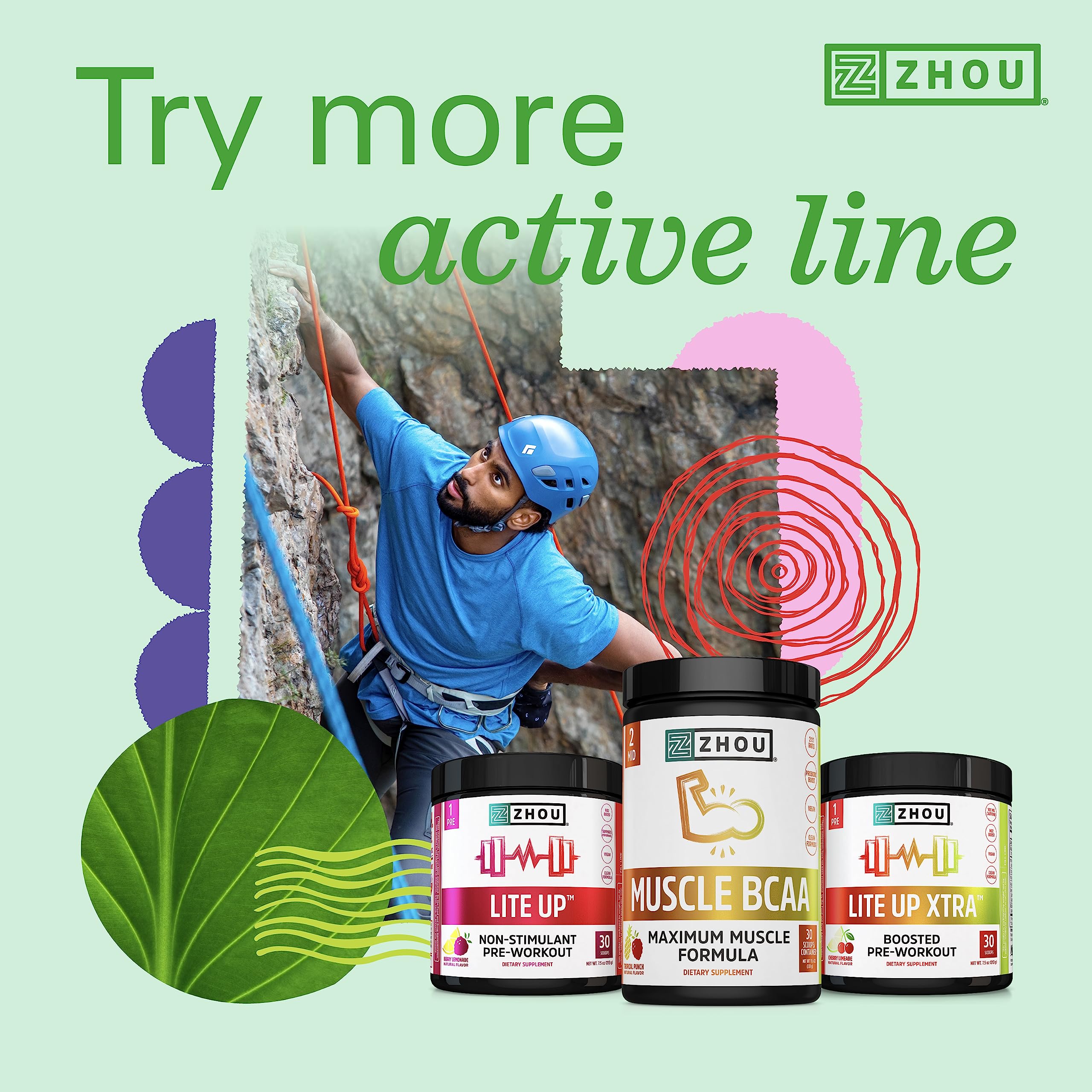 Zhou Nutrition Hydro Fuel, Sugar Free Electrolyte Powder, Replenish Nutrients, Restore Zhou Nutrition